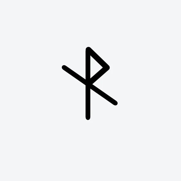 Tijdelijke-tattoo-van-de-viking-rune-Raidho