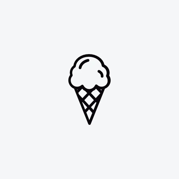 Tijdelijke-tattoo-van-een-ijshoorn