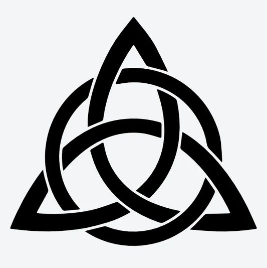 Tijdelijke-tattoo-van-het-triquetra-symbool