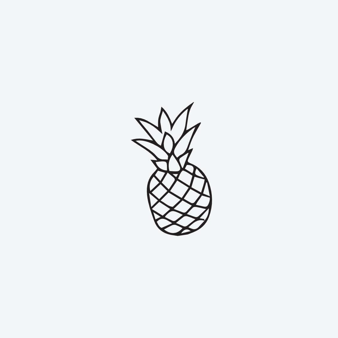 INK094-Tijdelijke-tattoo-ananas-paradijs-symbool-1