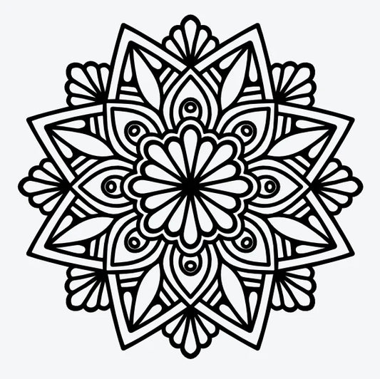 Tijdelijke-tattoo-van-een-rond-symmetrisch-kaleidoscoop-patroon-design-1