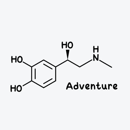 Tijdelijke-tattoo-van-de-molecule-adrenaline-wat-het-effect-heeft-van-avontuur